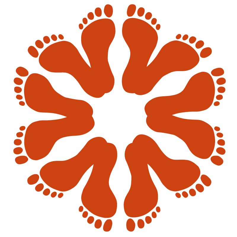 West Seattle Reflexology feet logo